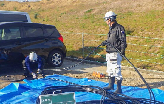 上下水道処理施設(作業) 写真2